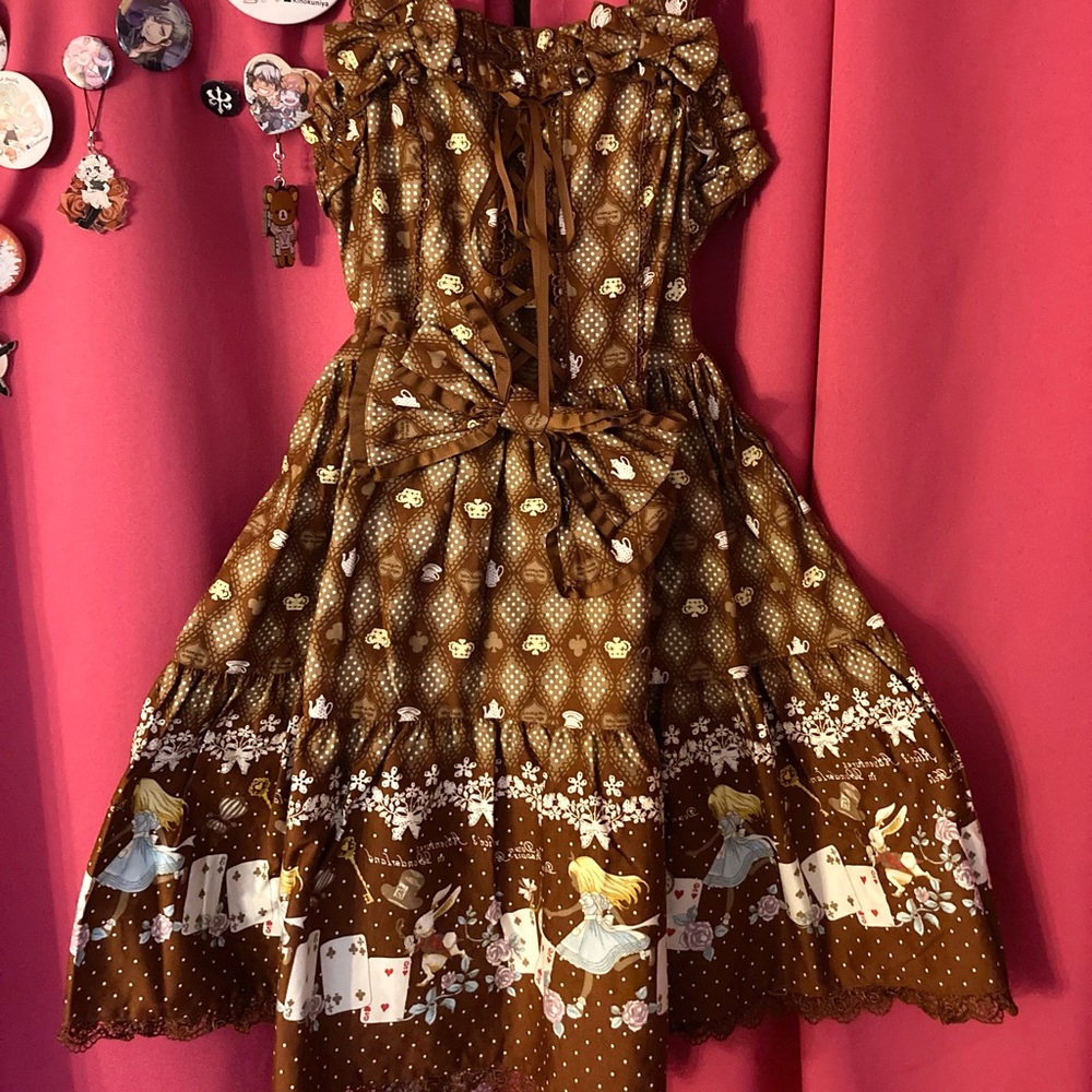 Bodyline Japanese Lolita Alice JSK Dress NWOT